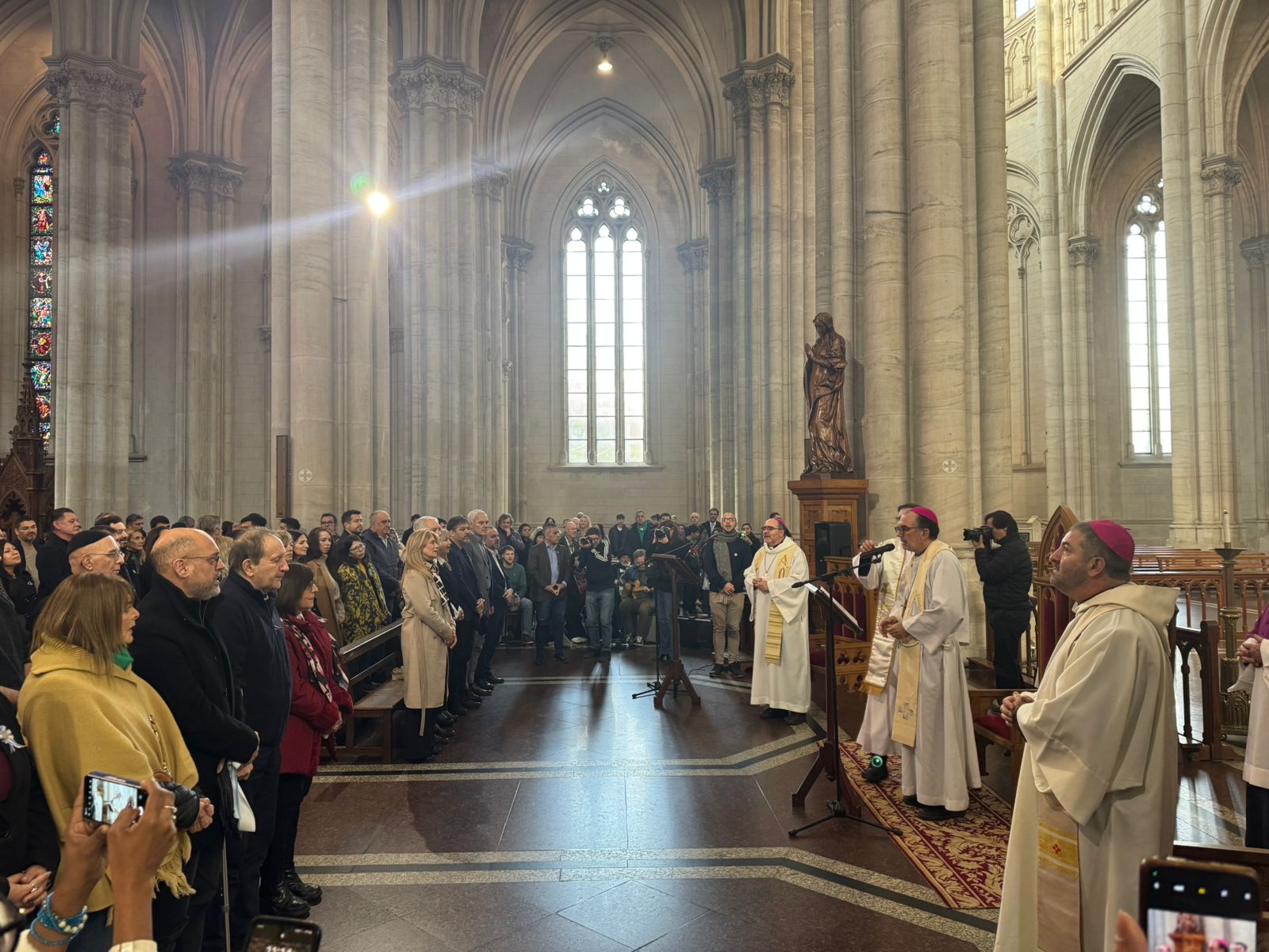 Sin Kicillof en la Catedral, el Tedeum del 25 de Mayo dejó un mensaje sobre trabajo y soberanía