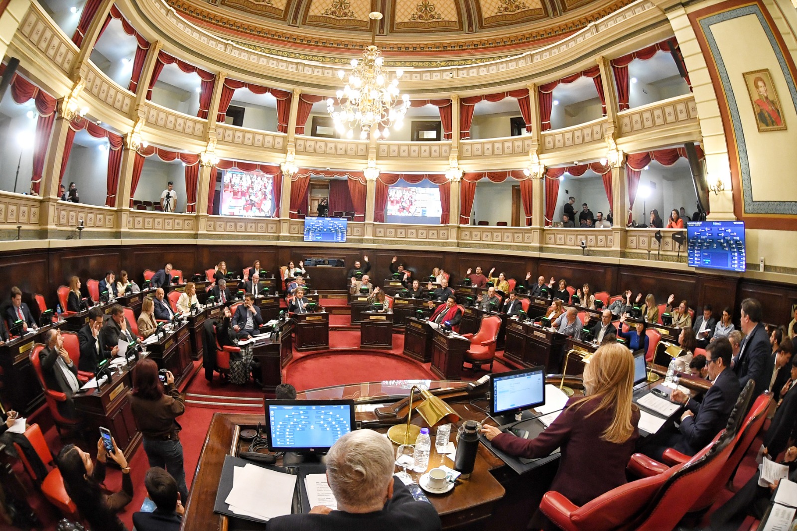 Senado bonaerense durante la tercera sesión ordinaria de 2026